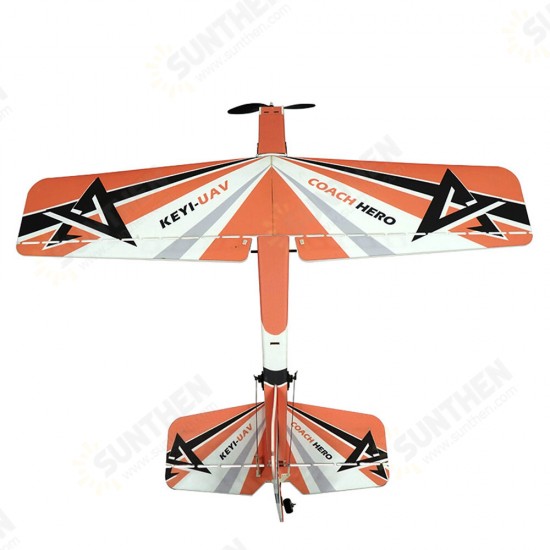 2.4G 4CH 1000mm PP Trainer RC Airplane RTF With Self-stability Flight Control