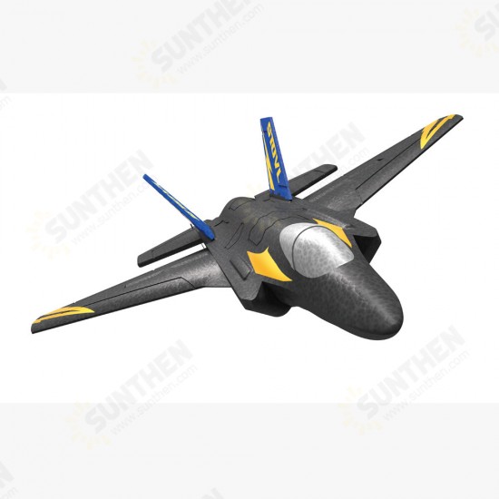 KF605 F35 Fighter 2.4G 4CH 6-Axis Gyroscope Automatic Balance 360° Rollover EPP RC Glider Airplane RTF for Trainer Beginner