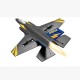 KF605 F35 Fighter 2.4G 4CH 6-Axis Gyroscope Automatic Balance 360° Rollover EPP RC Glider Airplane RTF for Trainer Beginner