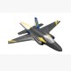 KF605 F35 Fighter 2.4G 4CH 6-Axis Gyroscope Automatic Balance 360° Rollover EPP RC Glider Airplane RTF for Trainer Beginner