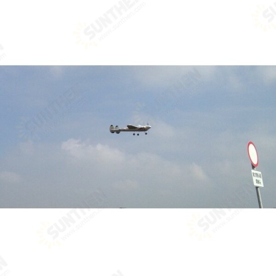 MD P38 1200mm Wingspan EPO RC Airplane Lockheed P-38 Lighting Zoom Aircraft PNP Fixed Wing