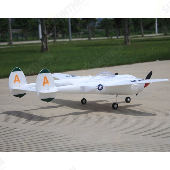 MD P38 1200mm Wingspan EPO RC Airplane Lockheed P-38 Lighting Zoom Aircraft PNP Fixed Wing MD P38 1200mm Wingspan EPO RC Airplane Lockheed P-38 Lighting Zoom Aircraft PNP Fixed Wing