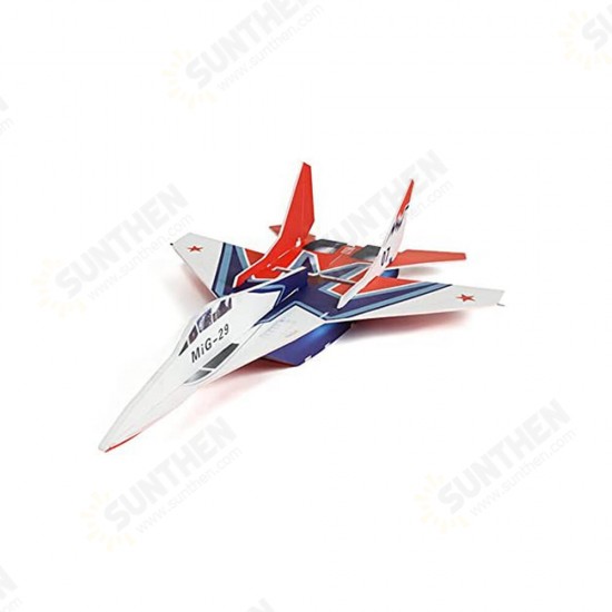 Mig-29 650mm Wingspan Glue-N-Go Foamboard EPP RC Airplane Kit