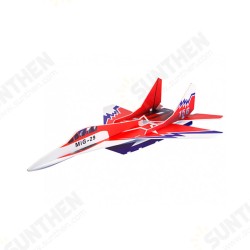 Mig-29 650mm Wingspan Glue-N-Go Foamboard Red EPP RC Airplane Kit Mig-29 650mm Wingspan Glue-N-Go Foamboard Red EPP RC Airplane Kit