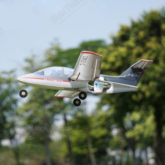 360mm Wingspan KT Foam Mini RC Airplane KIT With EDF / EDF + Servos