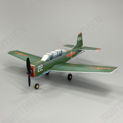 CJ-6 340mmPLA KT Foam Air Force Trainer Aircraft RC Airplane KIT+Motor / KIT+Motor+Servo CJ-6 340mmPLA KT Foam Air Force Trainer Aircraft RC Airplane KIT+Motor / KIT+Motor+Servo