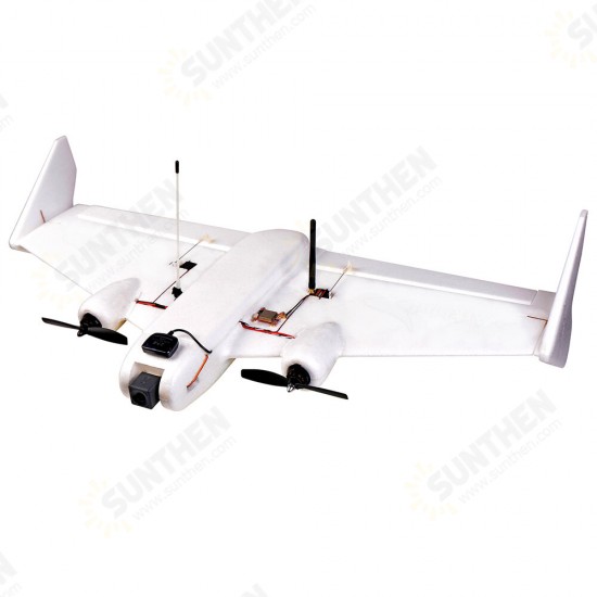 SN 860mm Wingspan VTOL Vertical Take-off and Landing EPO Delta Wing FPV Aircraft RC Airplane KIT