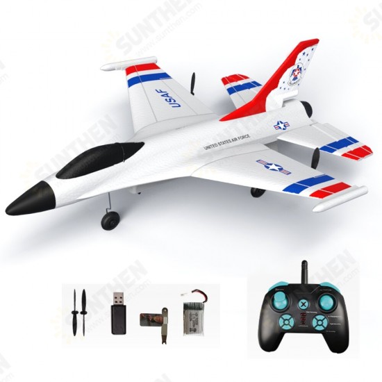 F16 314mm Wingspan 2.4Ghz 3CH RTF RC Airplane Glider EPP