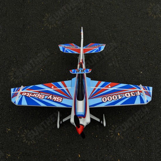 Sky Sprite F3D-1000 1000mm Wingspan EPO 15E 3D Aerobatic RC Airplane KIT