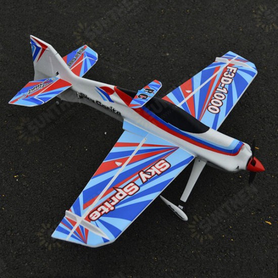 Sky Sprite F3D-1000 1000mm Wingspan EPO 15E 3D Aerobatic RC Airplane KIT