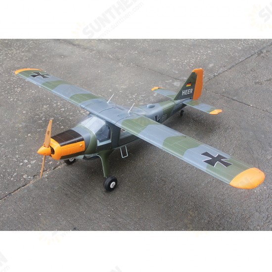 DO27 1600mm Wingspan 2600g Takeoff Weight Camouflage/Zebra Pattern RC Airplane KIT