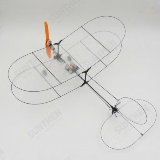 Black Flyer V2 Carbon Fiber Film RC Airplane With Power System