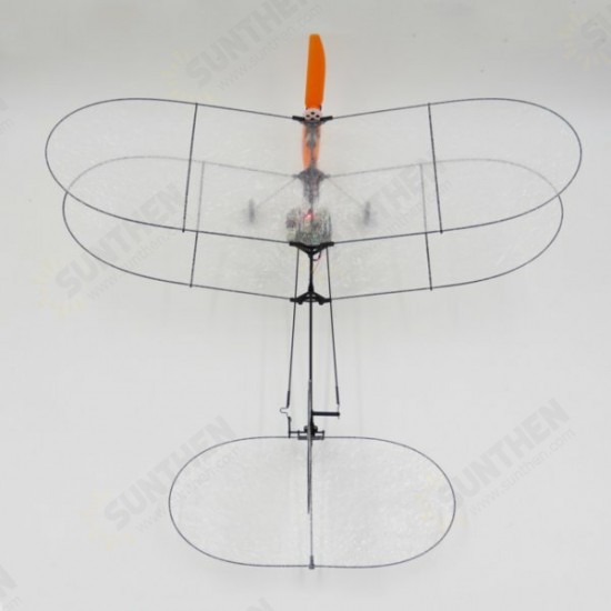 Black Flyer V2 Carbon Fiber Film RC Airplane With Power System