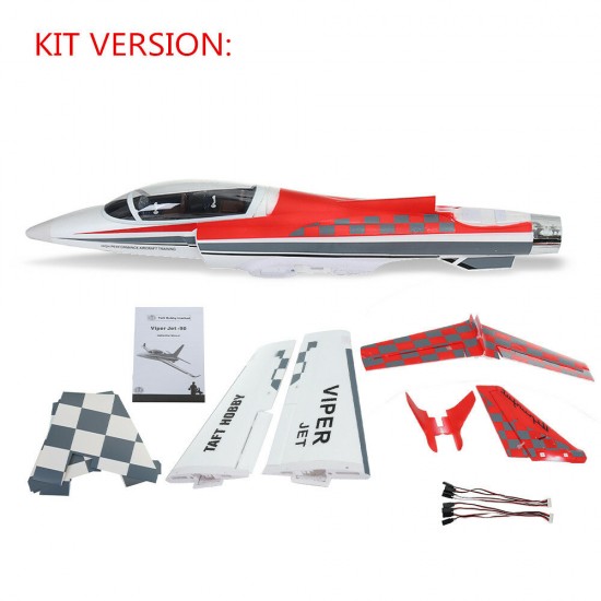 Viper TD-01A V1 1450mm Wingspan RC Airplane Aircraft Fixed Wing with Landing Gear KIT/PNP