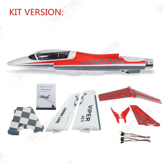 Viper TD-01A V1 1450mm Wingspan RC Airplane Aircraft Fixed Wing with Landing Gear KIT/PNP