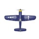 Three batteries-Mini F4U EPP 400mm Wingspan 2.4G 6-Axis Gyro One Key Return Aerobatic Indoor RC Airplane Trainer Fixed Wing RTF for Beginner