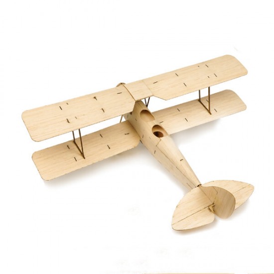 K10 400mm Wingspan Micro RC Balsa Wood Laser Cut RC Airplane Building Kit
