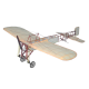 XI V2 420mm Wingspan 1/20 Scale Balsa Wood Laser Cut RC Airplane Warbird KIT With Wheels & Covering Filme