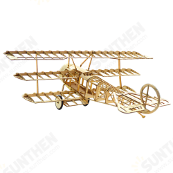 Dr.1 358mm Wingspan Balsa Wood Laser Cut Triplane RC Airplane Warbird KIT Dr.1 358mm Wingspan Balsa Wood Laser Cut Triplane RC Airplane Warbird KIT