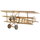 Dr.1 358mm Wingspan Balsa Wood Laser Cut Triplane RC Airplane Warbird KIT Dr.1 358mm Wingspan Balsa Wood Laser Cut Triplane RC Airplane Warbird KIT