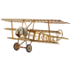 Dr.1 358mm Wingspan Balsa Wood Laser Cut Triplane RC Airplane Warbird KIT