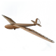 1422mm Wingspan 1/12 Scale Balsa Wood Laser Cut RC Airplane Glider KIT