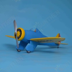 Boeing P-26A Peashooter 381mm Wingspan Balsa Wood Laser Cut Classic Monoplane Fighter RC Airplane KIT Boeing P-26A Peashooter 381mm Wingspan Balsa Wood Laser Cut Classic Monoplane Fighter RC Airplane KIT