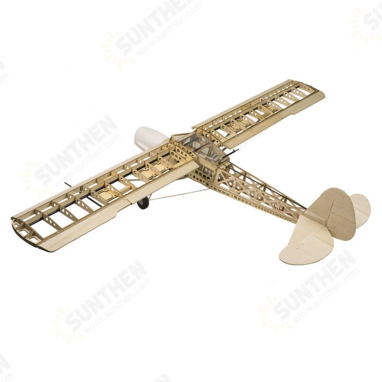 Upgraded Fieseler Fi 156 Storch 1600mm Wingspan Blasa Wood Laser Cut Warbird RC Airplane KIT