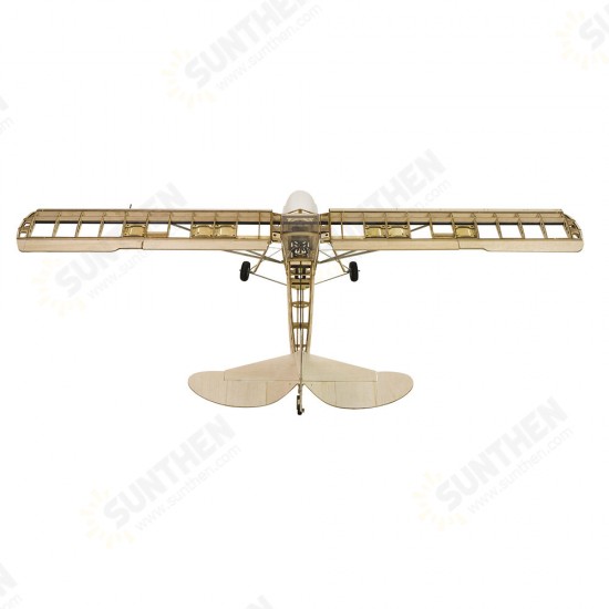 Upgraded Fieseler Fi 156 Storch 1600mm Wingspan Blasa Wood Laser Cut Warbird RC Airplane KIT