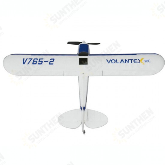 2.4G 4CH V765-2 765-2 Super Cub 750mm Sport Park Flyer FPV Aircraft RC Airplane RTF