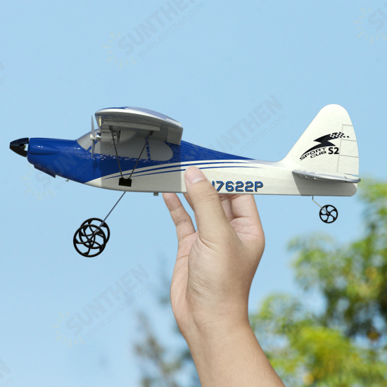 762-2 400mm Wingspan 2.4G 2CH EPP Mini RC Airplane Trainer RTF With Gyro Stabilization System for Beginner