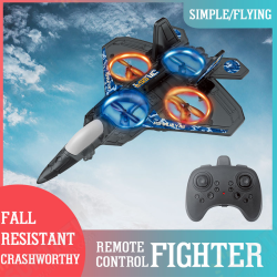 F22 180mm Wingspan 2.4GHz 6CH 6-Axis Gyro 3D Aerobatics EPP RC Airplane Glider Warbird Fighter RTF With Night Flight Light