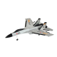 A100-J11 EPP 340mm Wingspan 2.4G 3CH RC Airplane Fixed Wing Aircraft Built-in Gyro Grey RTF