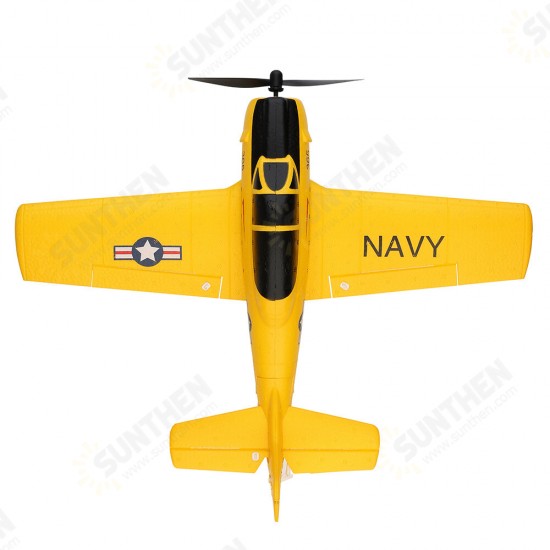 A210 Trojan 380mm Wingspan 2.4G 4CH 3D/6G Mode Switchable 6-Axis Gyro Aircraft Fixed Wing EPP RC Airplane RTF