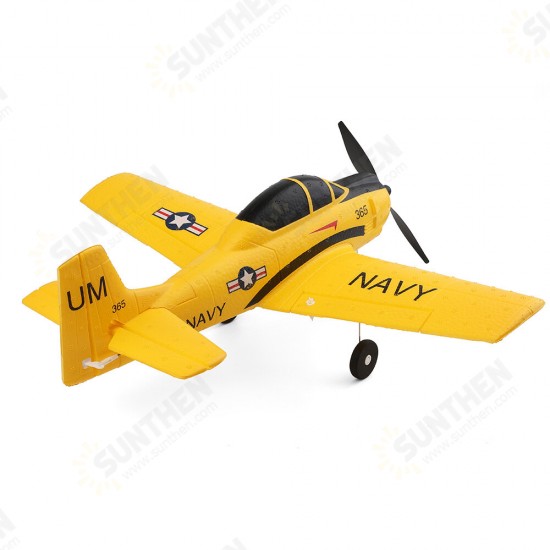 A210 Trojan 380mm Wingspan 2.4G 4CH 3D/6G Mode Switchable 6-Axis Gyro Aircraft Fixed Wing EPP RC Airplane RTF