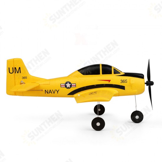 A210 Trojan 380mm Wingspan 2.4G 4CH 3D/6G Mode Switchable 6-Axis Gyro Aircraft Fixed Wing EPP RC Airplane RTF