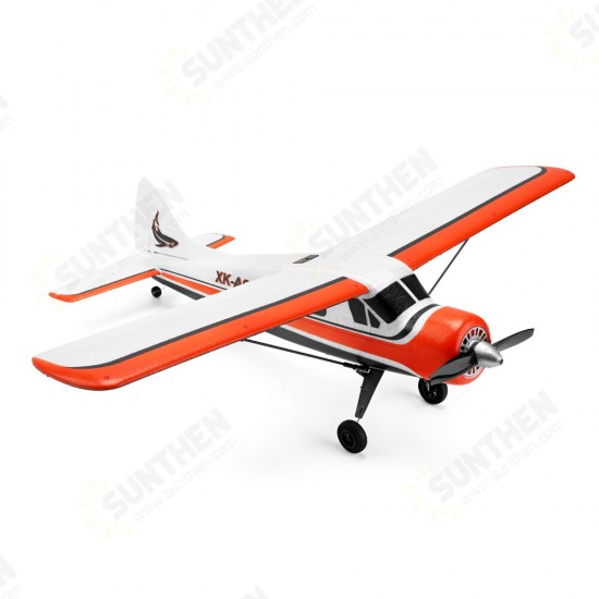 A900 DHC-2 2.4GHz 4CH Brushless Motor 3D/6G System 6-Axis Gyro Aerobatics EPP RC Airplane RTF Compatible Futaba