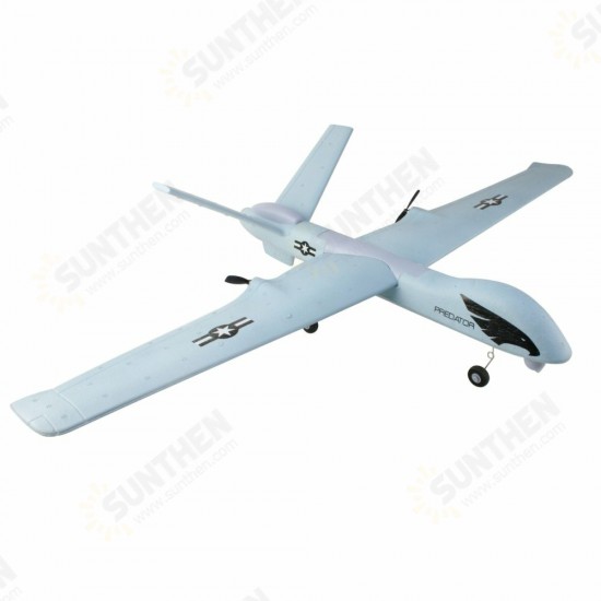 Z51 660mm Wingspan 2.4G 2CH EPP DIY Glider Garden Flying RC Airplane Toy RTF Built-in Gyro