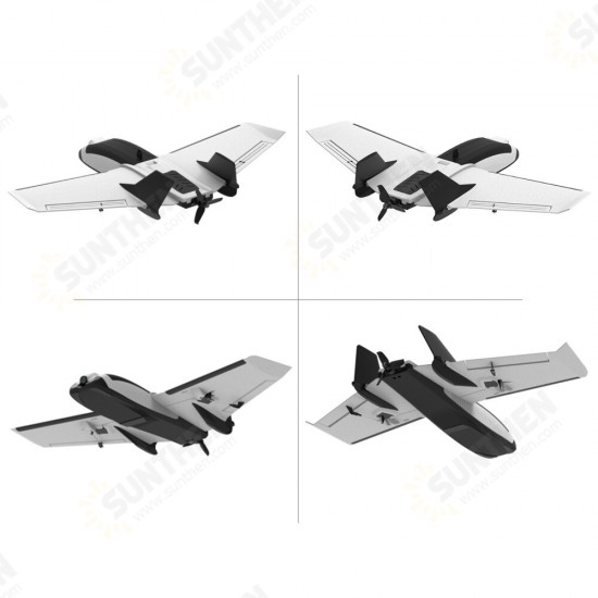 Dart250G 570mm Wingspan Sub-250 grams Sweep Forward Wing AIO EPP FPV RC Airplane PNP/FPV Ready Version