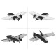 Dart250G 570mm Wingspan Sub-250 grams Sweep Forward Wing AIO EPP FPV RC Airplane PNP/FPV Ready Version