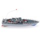 1/115 2.4G EHT-2877 Missile Destroyer RC Boat 4km/h With Two Motor And Light Vehicle Models