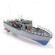 1/115 2.4G EHT-2877 Missile Destroyer RC Boat 4km/h With Two Motor And Light Vehicle Models