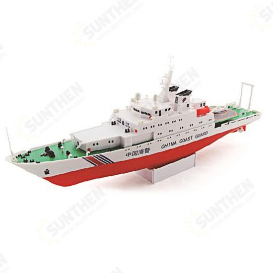 1/250 39cm 2.4G China Sea Patrol 3383 RC Boat 25km/h Double Motor Children Toy Model