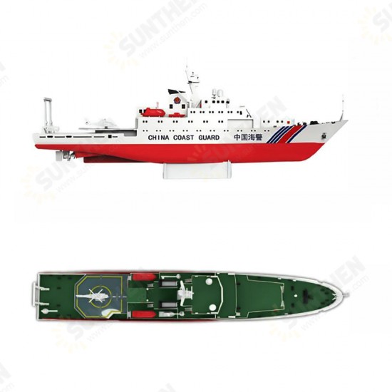 1/250 39cm 2.4G China Sea Patrol 3383 RC Boat 25km/h Double Motor Children Toy Model