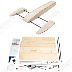 B061 B068 DIY RC Speed Boat Kit Wooden Sponson Outrigger Shrimp Model B061 B068 DIY RC Speed Boat Kit Wooden Sponson Outrigger Shrimp Model