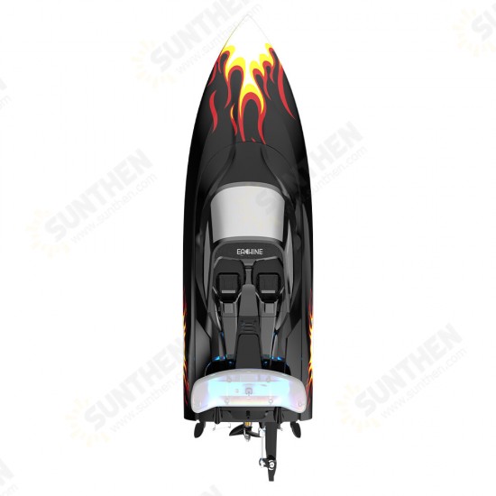 EBT04 Several Battery RTR 2.4G 4CH 40km/h Brushless RC Boat Vechicles Models w/ Colorful Lights Water Cooling System