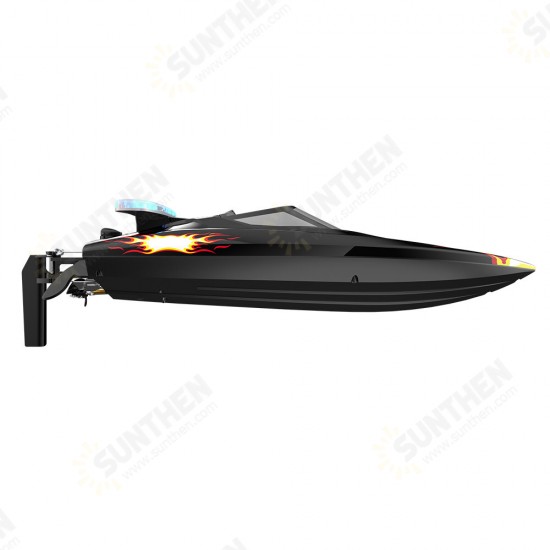 EBT04 Several Battery RTR 2.4G 4CH 40km/h Brushless RC Boat Vechicles Models w/ Colorful Lights Water Cooling System