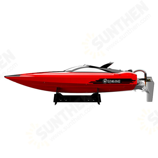 EBT05 RTR 2.4G 4CH 40km/h Brushless High Speed RC Boat Length 57cm Vehicles Models w/ Capsize Water Cooling System Toys