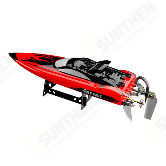 EBT05 RTR 2.4G 4CH 40km/h Brushless High Speed RC Boat Length 57cm Vehicles Models w/ Capsize Water Cooling System Toys