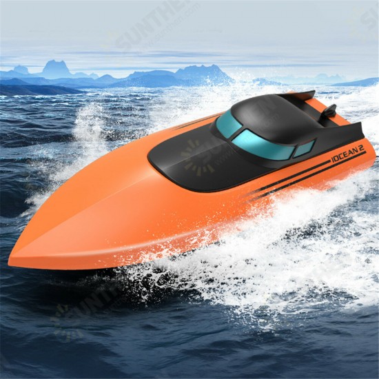 2 2.4G High Speed Electric RC Boat Vehicle Models Toy 15km/h